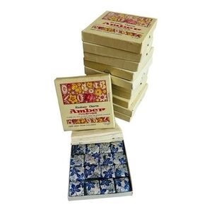Kashmir Charm Amber Incense 16 Cakes 10 Box Lot 160 Total Vintage India Handmade